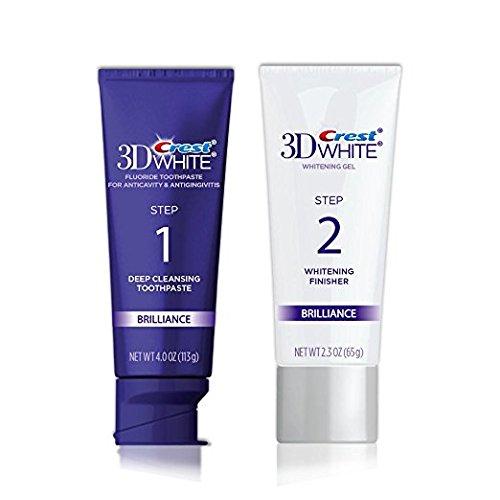Procter & Gamble Health Care Crest 3D White Brilliance Daily Cleansing Toothpaste and Whitening Gel System