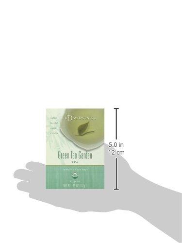 Davidson's Davidson\'s Organics, Green Tea Garden, 8-count Tea Bags, Pack of 12