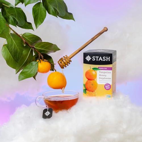 Stash Stash Tea Tangerine Honey Daydream White Tea, Kosher, Gluten Free & Non-GMO, 18 Tea Bags (Pack of 6)