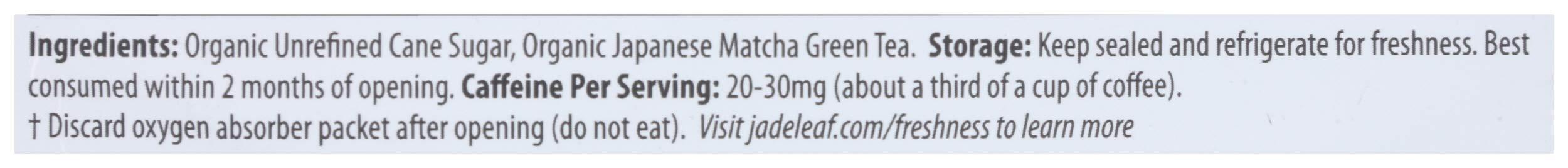 Jade Leaf Organics Llc JADE LEAF MATCHA Organic Japanese Green Tea Original Matcha Latte Mix, 3.5 OZ