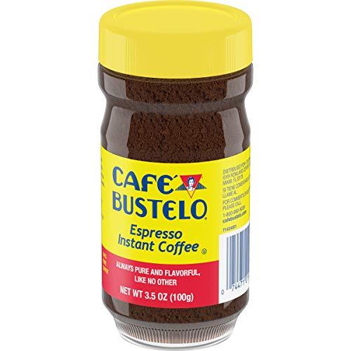 CAFÉ BUSTELO Café Bustelo Espresso Style Dark Roast Instant Coffee, 3.5 Ounce (Pack of 12)
