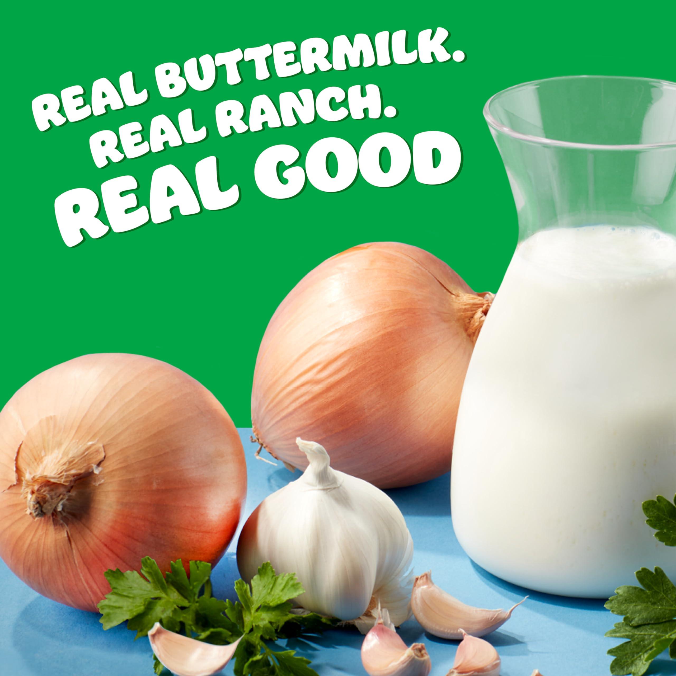 Hidden Valley Hidden Valley Ranch Dressing & Dipping Sauce, Light Ranch Dressing, Gluten Free Salad Dressing, 24 Ounces