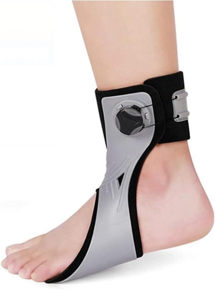 QIUFANGM Ankle Orthosis Splint Support, Drop Foot Brace Orthosis, Adjustable Straps Foot Drop Foot Nerve Injury Rehabilitation Training for Hemiplegia Stroke Shoes Walking ( Color : Left , Size : X Large )