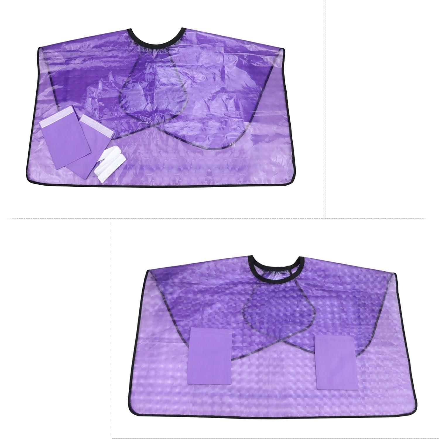 pinklilycare Waterproof Post Surgery Shower Cape Water-Resistant Post Surgery Garment for Mastectomy Chest Surgery Shoulder Surgery Shower Protection