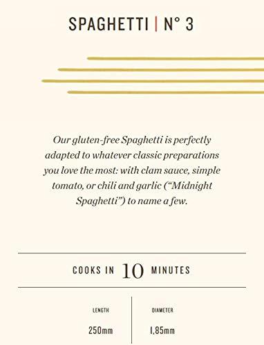 Rummo Rummo Gluten Free Spaghetti Pasta N.3 - Corn & Rice Pasta Noodles, GF Spaghetti, Thin Pasta Noodles, Italian Pasta - 12 Ounce (Pack of 1)