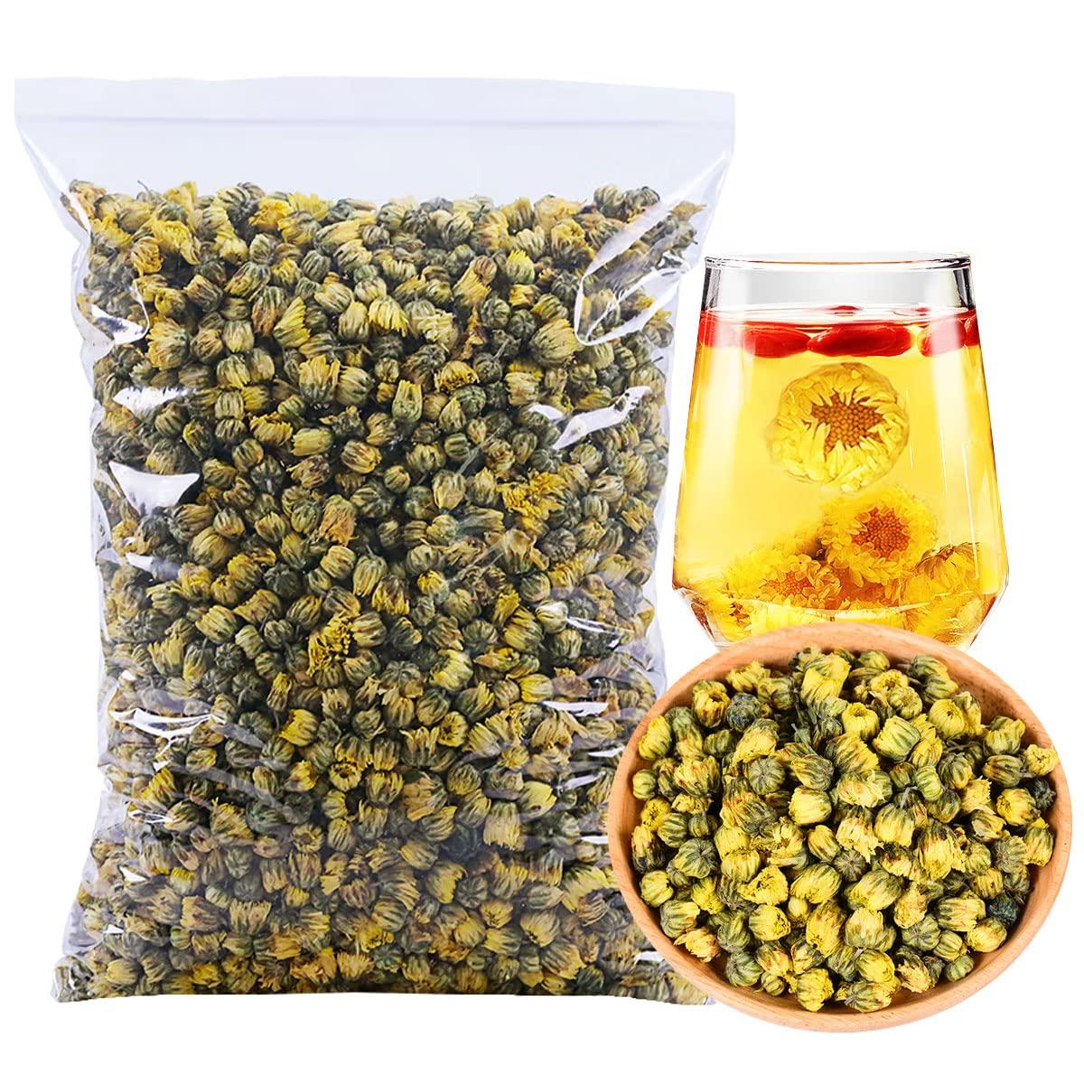 TEAERPKLAE Chrysanthemum Tea Flowers 150g / 5.3oz Chrysanthemum loose tea chrysanthemum tea Dried Fetal Chrysanthemum Bud 150g