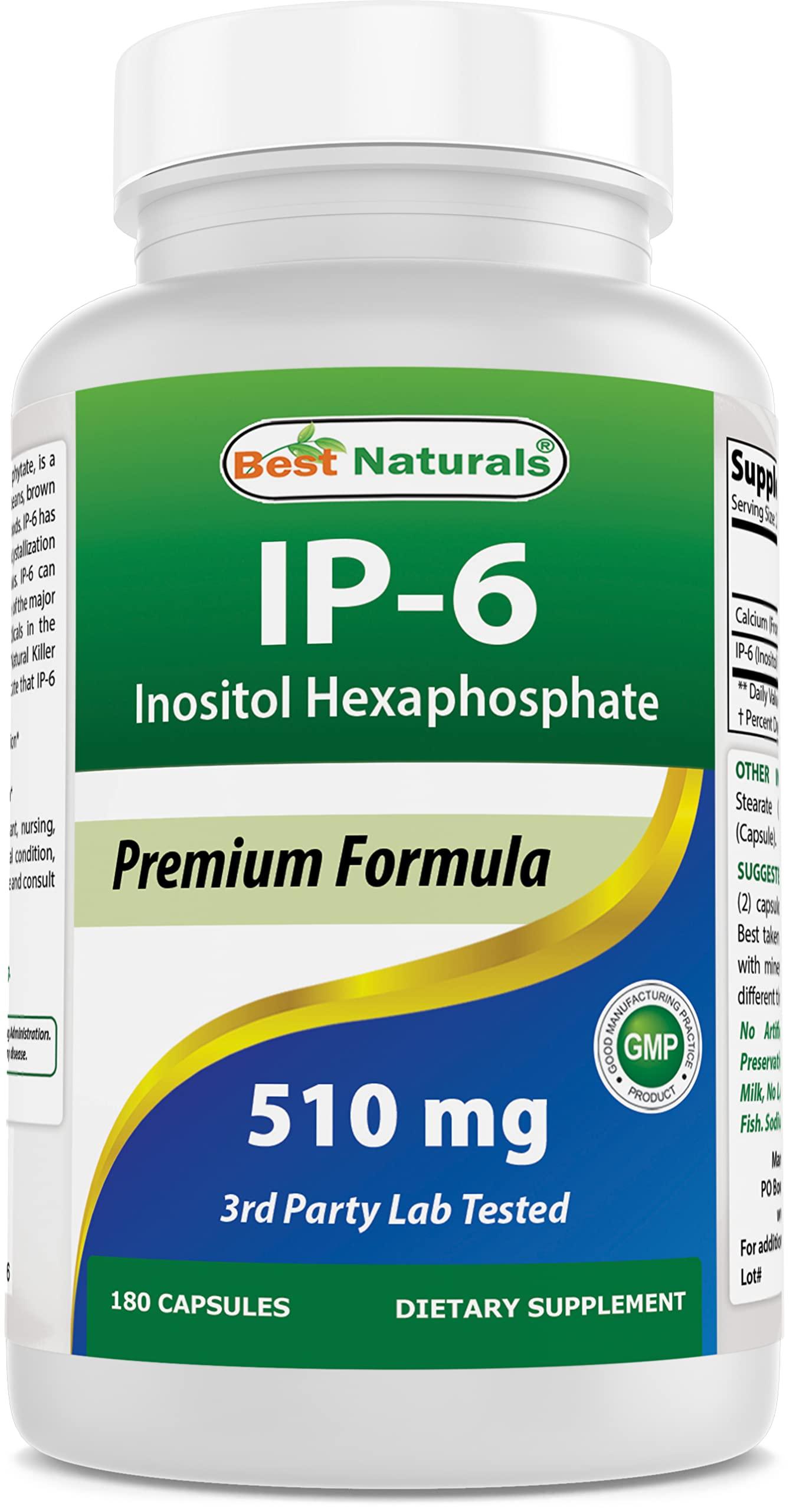 Best Naturals Best Naturals IP-6 510 mg 180 Capsules