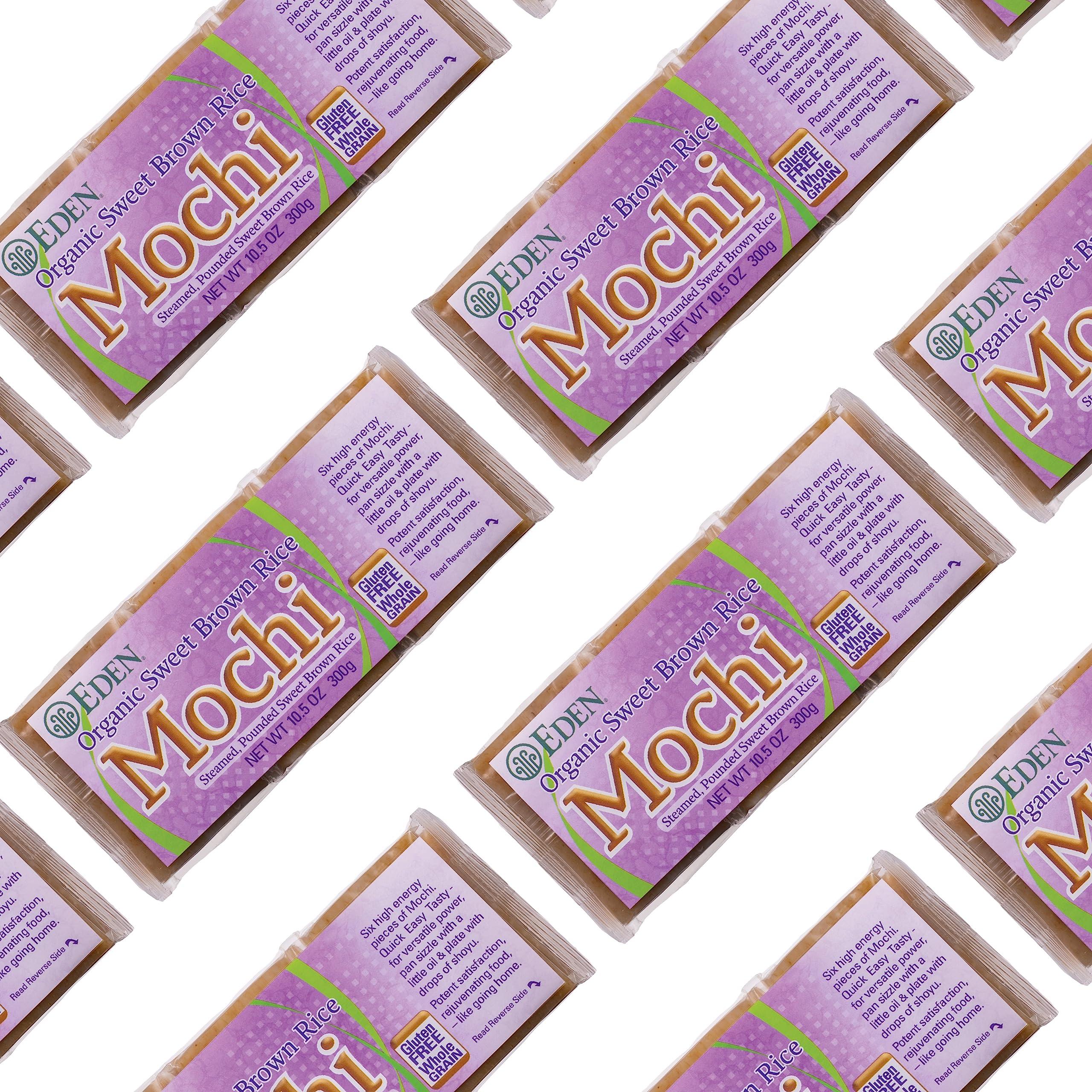 Eden Eden Organic Sweet Brown Rice Mochi, Traditionally Made in Japan, Whole Grain, Macrobiotic, 10.5 oz