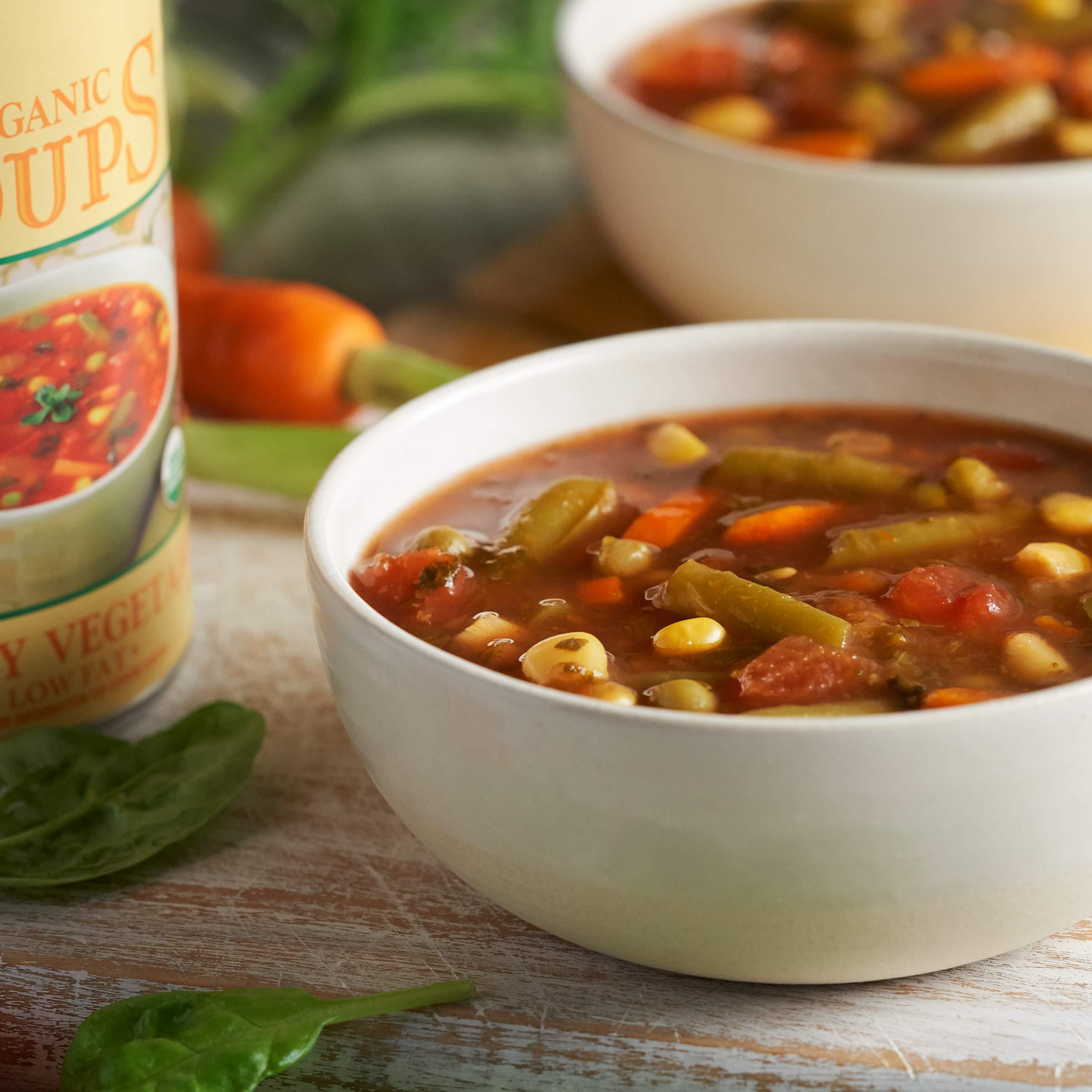 Amy's Amys Soup, Vegan Chunky Vegetable Soup, Gluten Free, Made with Organic Vegetables, Canned Soup, 12 Oz