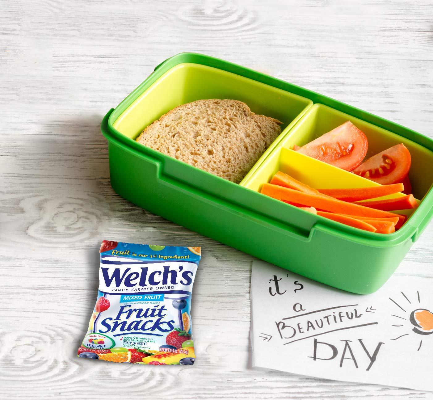 Welch's Welch's Fruit Snacks, Mixed Fruit, Gluten Free, Bulk Pack, 0.9 oz Individual Single Serve Bags (Pack of 66)