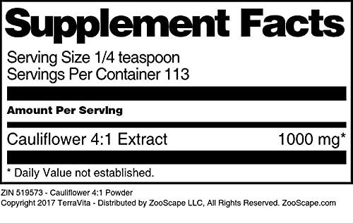 TerraVita Cauliflower 4:1 Powder (4 oz, ZIN: 519573)