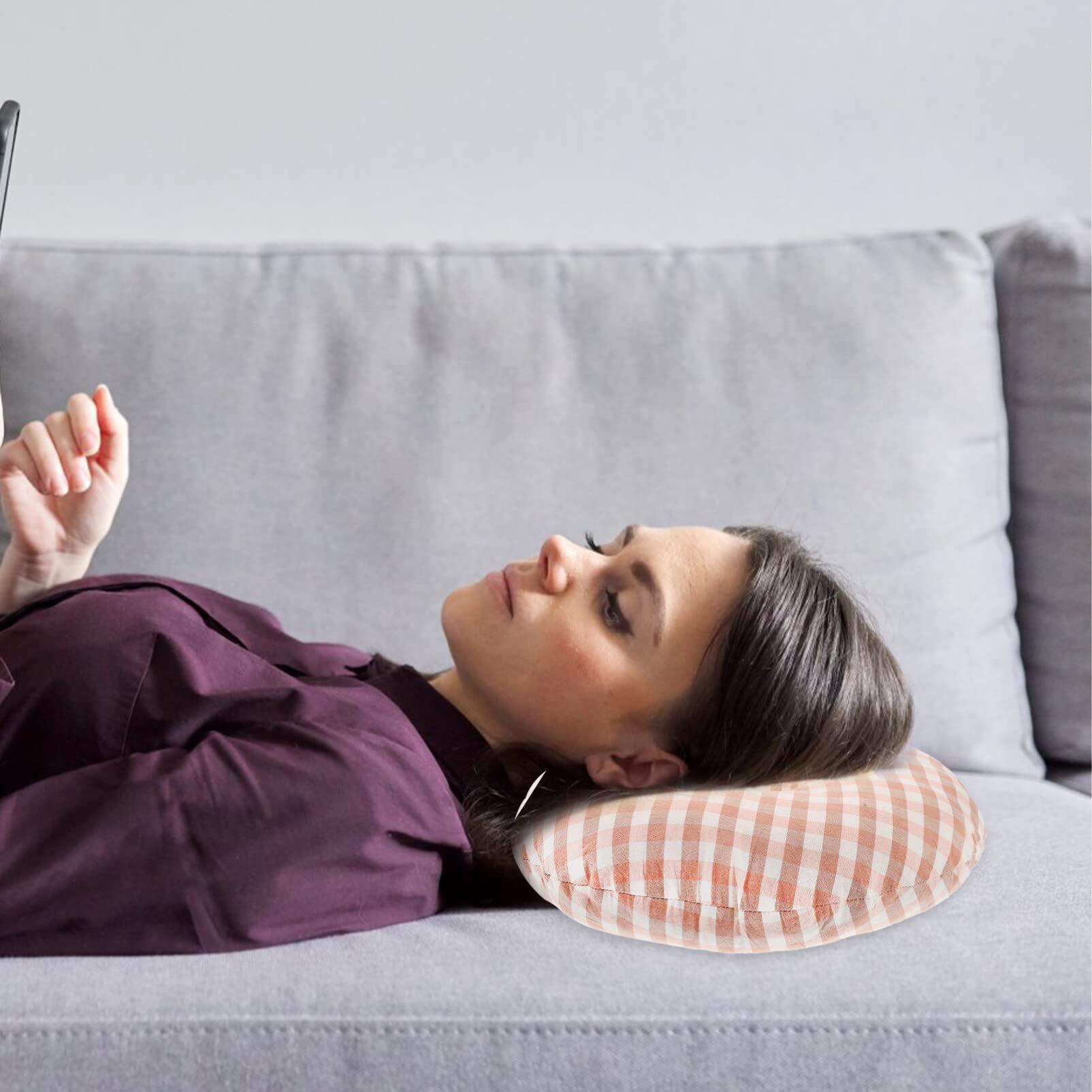 Healifty Healifty Piercing Pillow Ear Hole Pillow Donut Sleeping Pillow Soft O-Shaped Pillow Ear Guard Cushion for Ear Pain Ear Pressure Sores Office Nursing