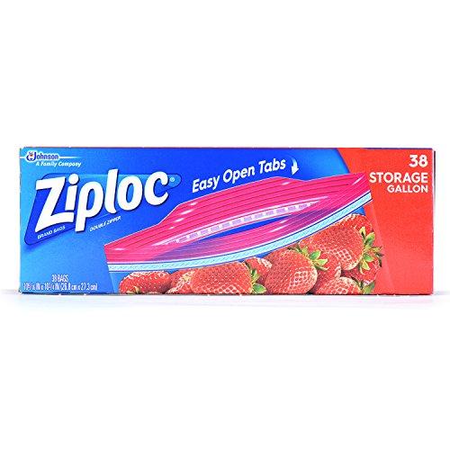 Ziploc Ziploc Storage Bags Gallon, 38 Count