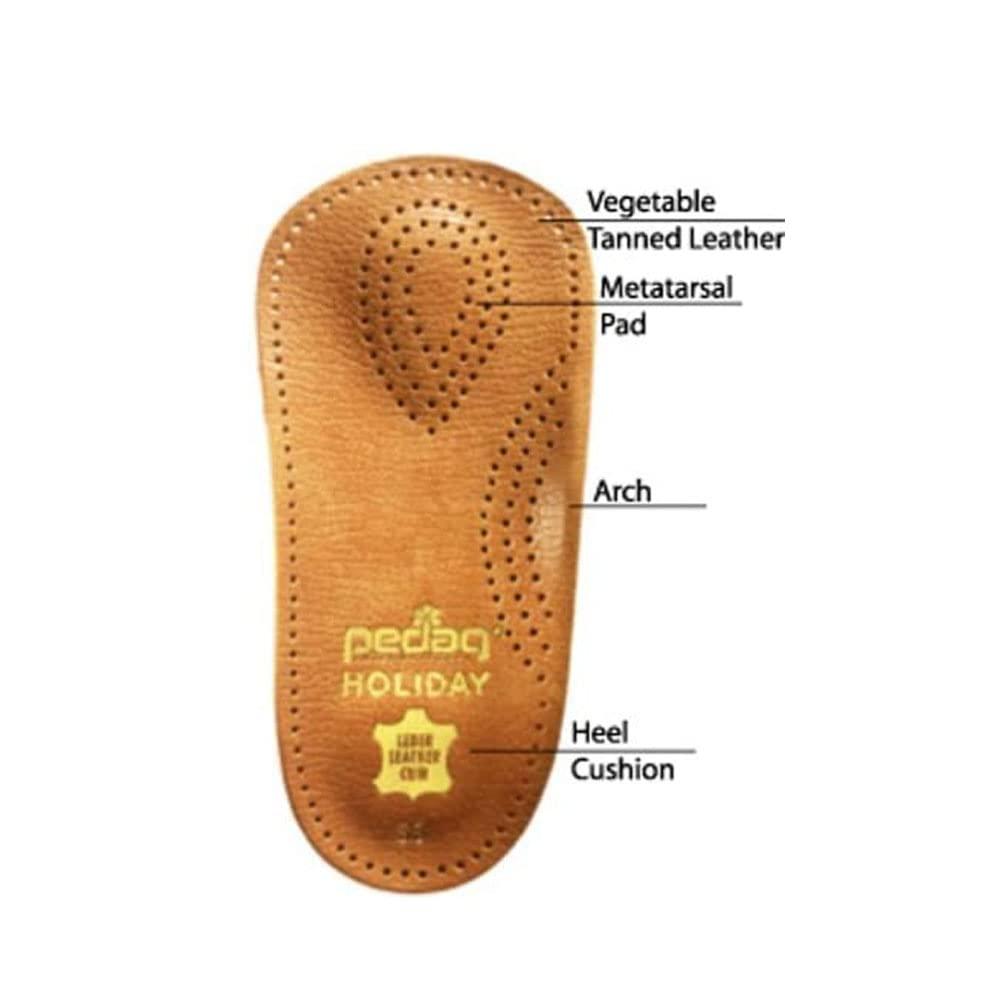 pedag Pedag Holiday Orthotic Arch Support Insole #39: Men's 6 / Women's 9