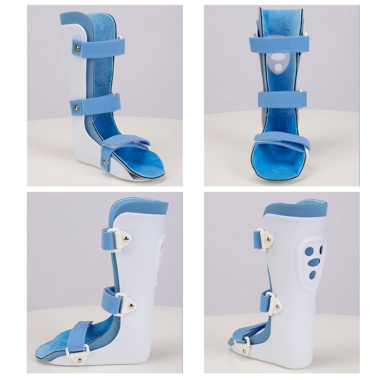 Shuyan Jiao Shuyan Jiao Kids AFO Drop Foot Brace for Children Toddlers Ankle Foot Orthosis Pediatric AFO Boot for Tip Toe Walking (Small-Left)