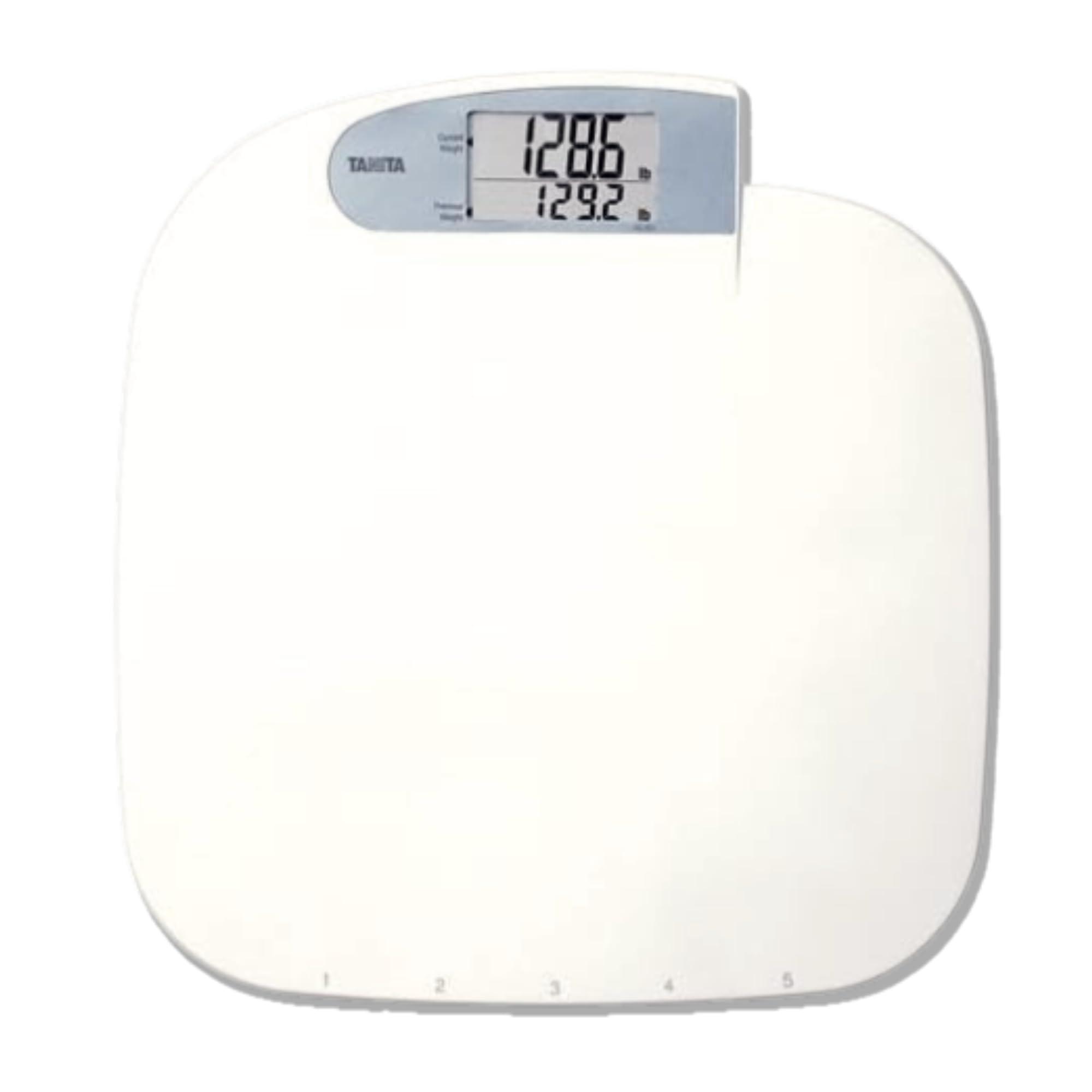 TANITA Tanita HD-351 Japan Technology Digital Bathroom Weight Scale- 440 lbs Capacity - Accurate & Precise with 5 Multi-User Convenience, Previous & Current Weight Memory - 2\" Easy to Read Large Display