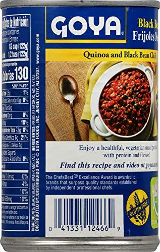 Goya Goya Foods Black Beans, 15.5 Ounce (Pack of 24)
