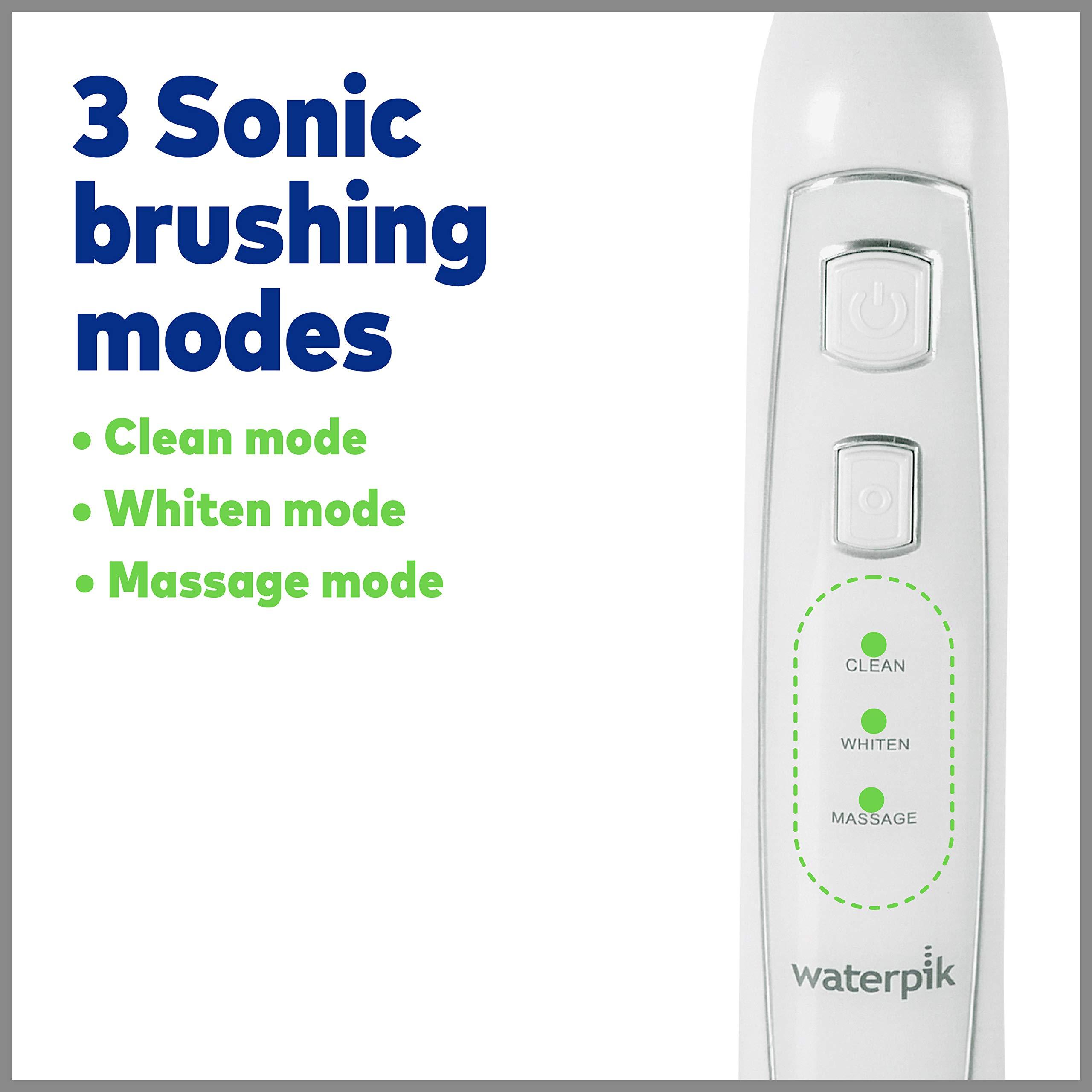 Waterpik Waterpik Complete Care 5.0 Water Flosser + Sonic Electric Toothbrush, White WP-861