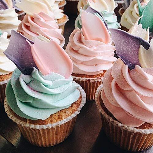 Bakell Luster Dust - Soft Pink (4g 1x Jar) | Edible Vegan Dust & Paint for Cake Decorating, Ice Cream, Desserts, Cocktails and Beverages by Bakell