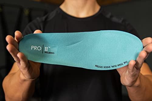 PRO 11 WELLBEING PRO 11 WELLBEING The Titan Orthotic Sports Insole with Dual Shock Balance Correction and Rigid Support Base for Over Pronation and Plantar Fasciitis (5/6.5 UK)