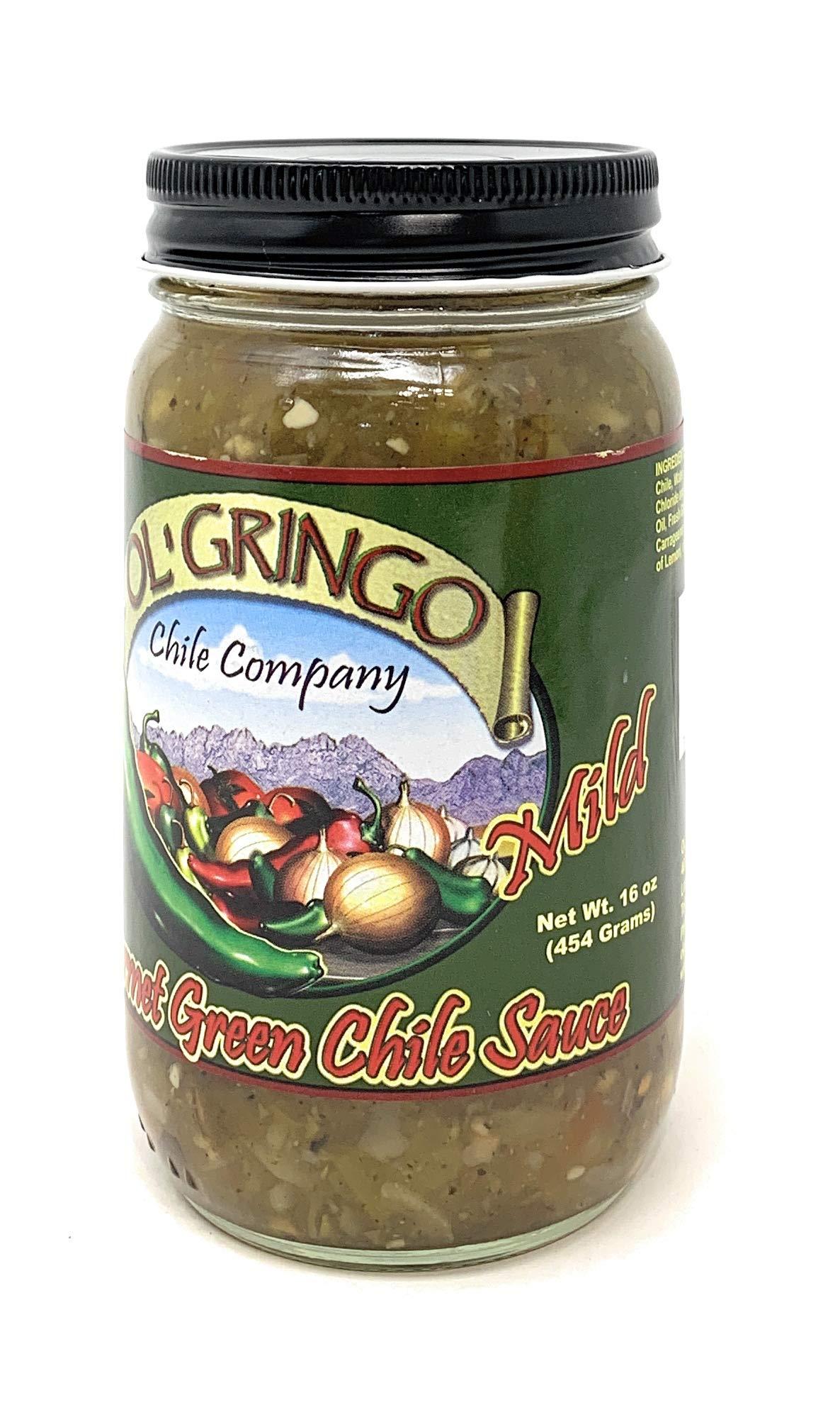 Ol' Gringo Chile Company Ol\' Gringo Chile Company Green Chile Sauce Mild 16 Ounce