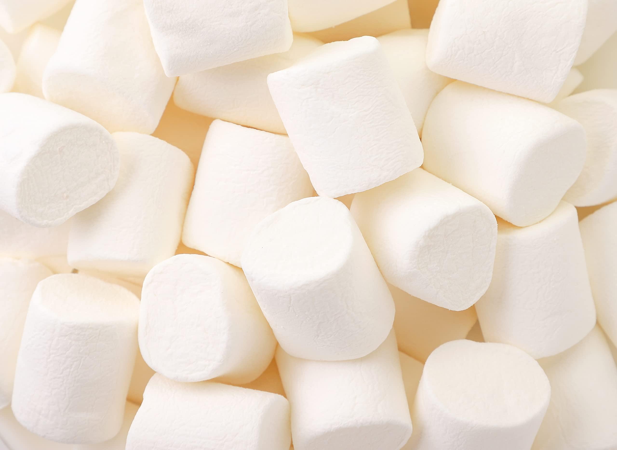 KOOKIE PLUS Individually Wrapped Marshmallows | 100x2 sets = 200 units (BULK Box) | 1\" cylinder shape | Great for gatherings, camping, fire pits, birthday parties, corporate outings | Smores