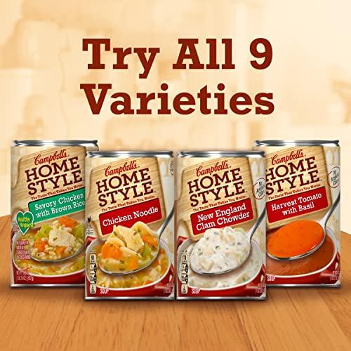 Campbell's Campbell's Homestyle New England Clam Chowder, 18.8 oz. (Pack of 12)