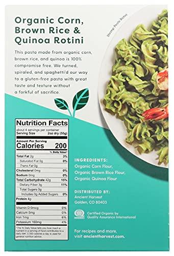 Ancient Harvest Ancient Harvest Corn & Quinoa Rotini Organic Supergrain Pasta, 8 Ounce