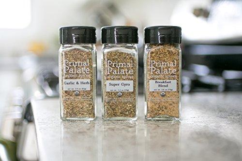 Primal Palate Organic Spices Primal Palate Organic Spices - Everyday AIP Blends 3-Bottle Gift Set