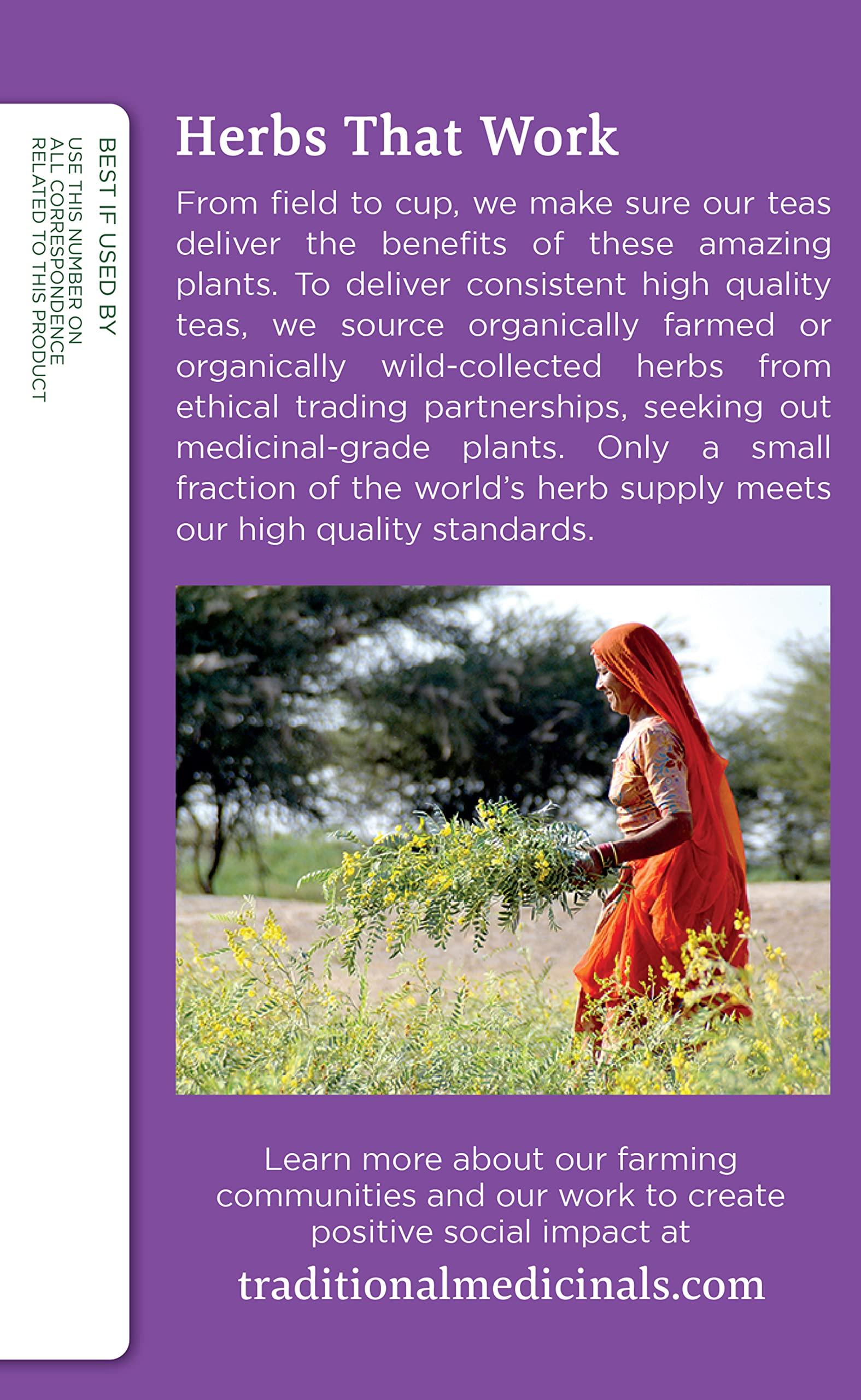 Traditional Medicinals Traditional Medicinals Organic Smooth Move Senna Peppermint Herbal Tea, Relieves Occasional Constipation, (Pack of 3) 48 Tea Bags Total