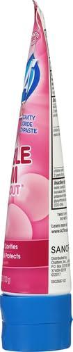ACT ACT Kids Anticavity Fluoride Toothpaste 4.6 oz. Bubble Gum Blowout (Pack of 2)