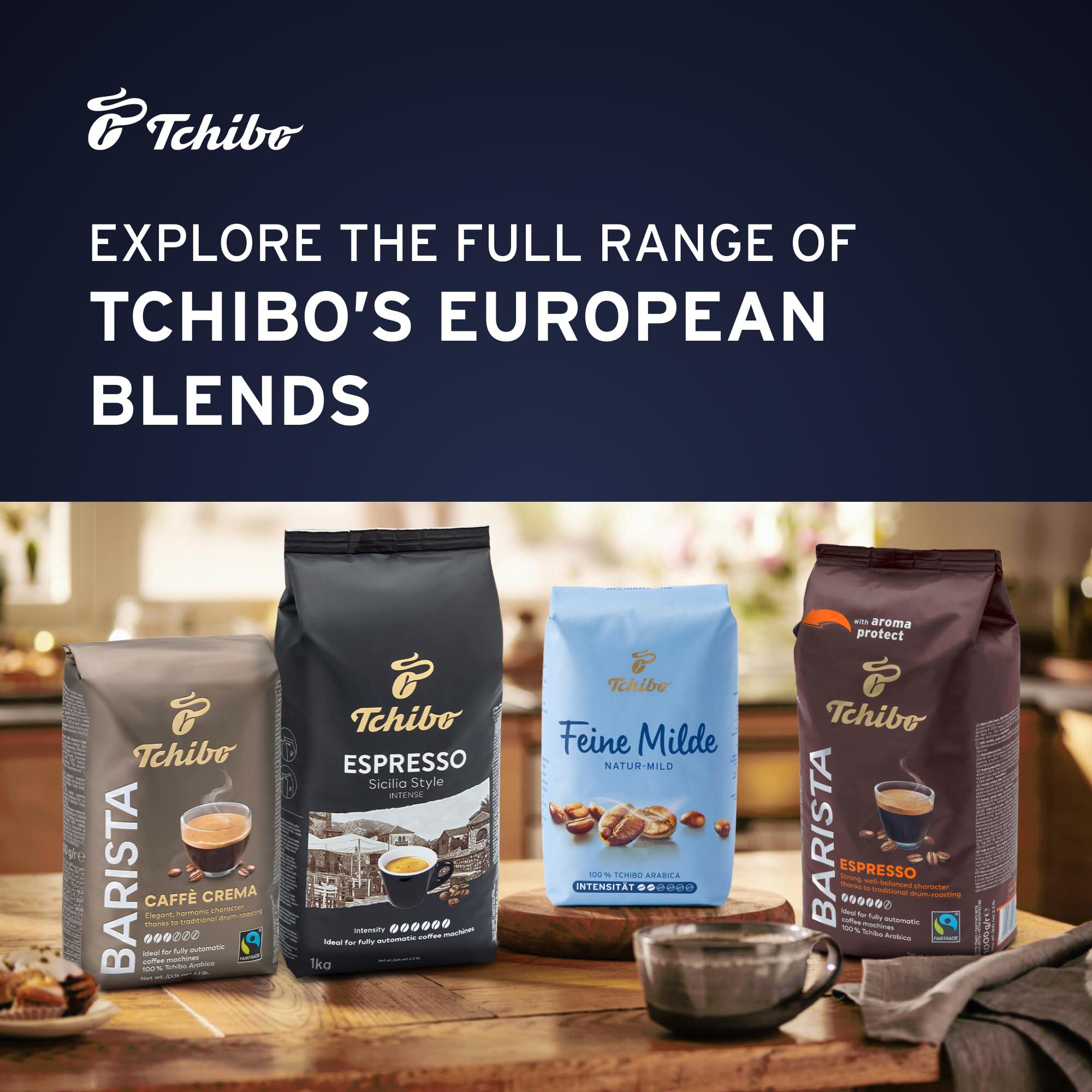 Tchibo Tchibo Instant Coffee - Exclusive Original - Made of Medium-Roasted Arabica and Robusta Beans for a Harmonious Taste and Delicate Aroma - 4/6 Intensity, 2/6 Acidity, 3/6 Roast Level - 4 x 3.17 oz