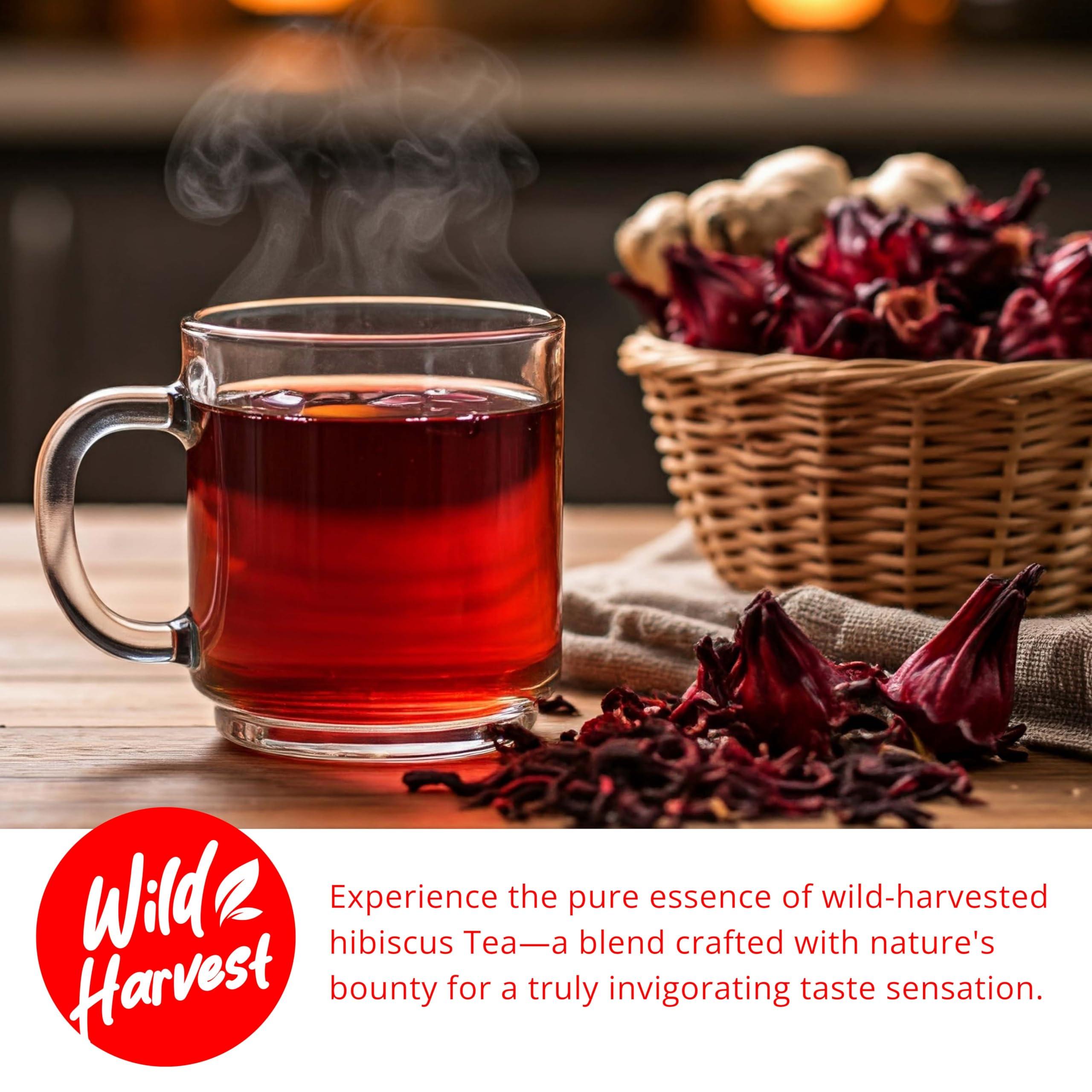Akshit Akshit Dried Hibiscus Flowers, 5.20z, Dried Flowers, Flor De Jamaica, Natural Hibiscus Flower Tea. Whole Hibiscus Flower. No Caffeine, Vegan.