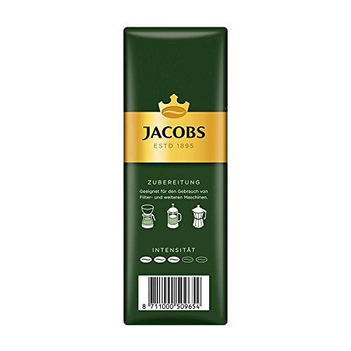 Jacobs Jacobs Kronung Entkoffeiniert Decaf Ground Coffee 500 Gram / 17.6 Ounce ( 2 Pack )