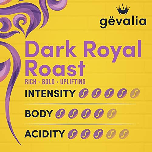 Gevalia Gevalia Dark Royal Roast K-Cup Coffee Pods (72 Pods (6 Boxes of 12))