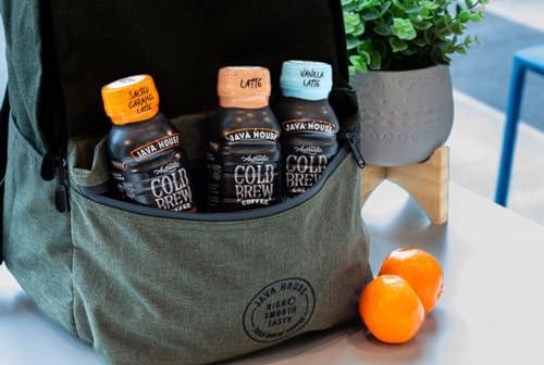 Java House Java House Cold Brew Coffee, 6 Pack of 8oz Bottles, Ready to Drink Instant Cold & Iced Coffee (Vanilla Latte)