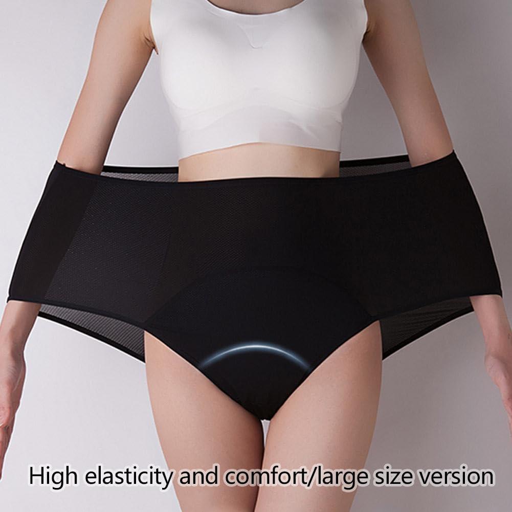 ASSOYEZ ASSOYEZ 2024 Upgrade Leakproof Ladies Underwear, Incontinence Underwear for Women, Leak Proof Panties for Women Over 60 (8Pcs-a,XS)