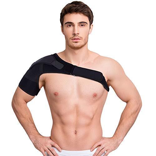 Shoulder Brace with Compression Pad by PersonalXtreme for Men & Women