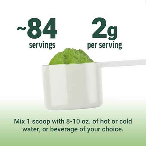 Force Factor FORCE FACTOR Organic Matcha Green Tea Powder for Energy, Focus, and Daily Wellness, Culinary Grade, USDA-Certified Organic, Rich and Delicious Flavor 169g, 84 Servings