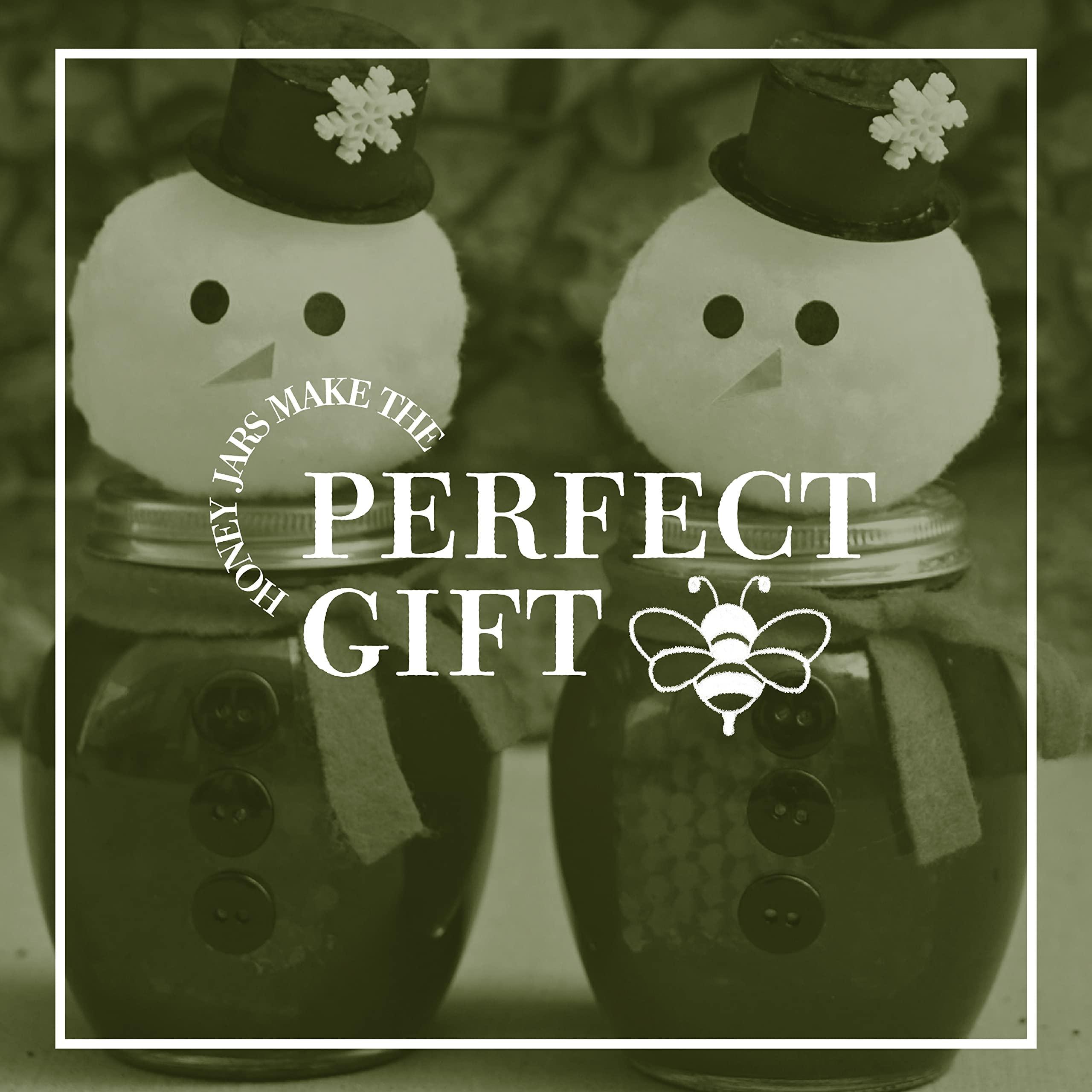 Don Victor Don Victor Pure Honey with Comb, 16 oz. Glass Globe Jar, Edible Honeycomb Included, Alternative Sweetener, Perfectly Sweet Gift for Teachers