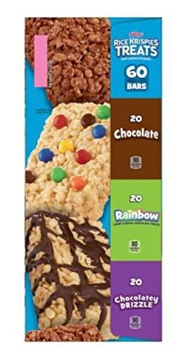Kellogg's Kellogg's Rice Krispies Treats Snack Bars Variety Pack, 60 ct
