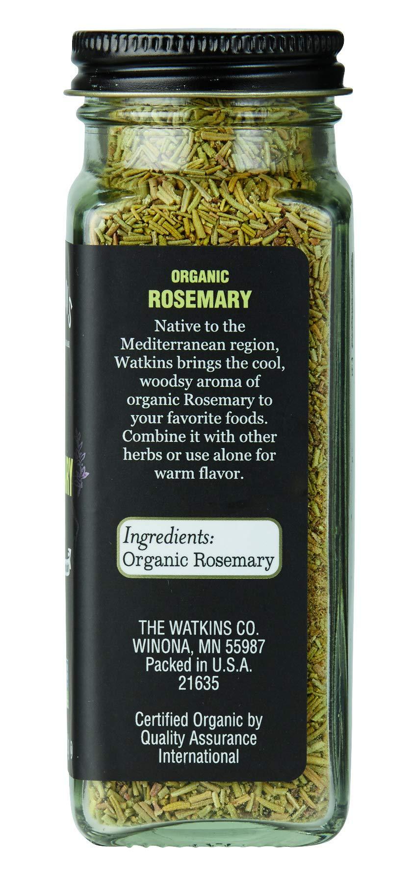 Watkins Watkins Organic Rosemary, Non-GMO, Kosher, 1.4 Ounce, 1-Pack