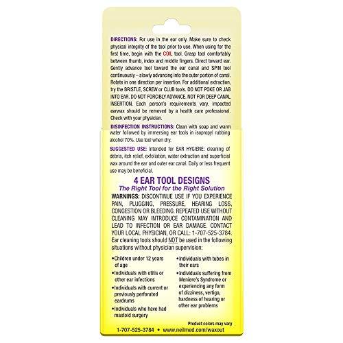 NeilMed NeilMed Reusable Flexible Ear Cleaners, Waxout