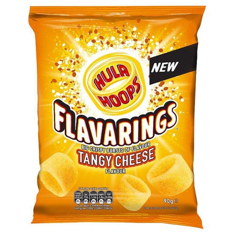 KP Hula Hoops Flavarings Tangy Cheese 90g