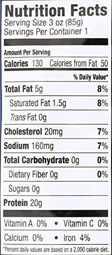 Wild Planet Wild Planet Wild Albacore Tuna, No Salt Added, Sustainably Caught, Kosher, Gluten Free, Keto and Paleo, 3rd Party Mercury Tested, 3 Ounce Pouch (Pack of 1)