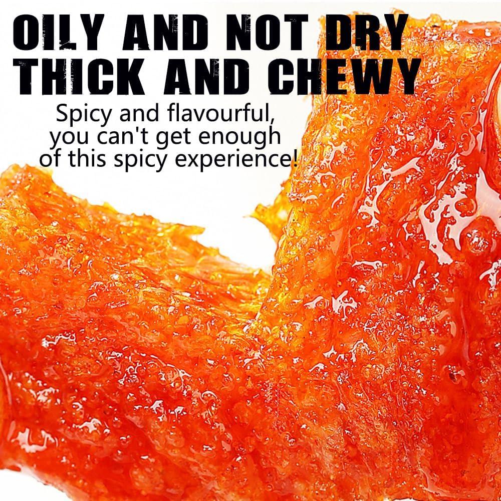 Phuumy latiao Neatly shaped Vegetarian Gluten SquaresChinese Snacks Spicy Flavour,latioChinese Snacks Spicy Flavour,latiao spicy strip,228g