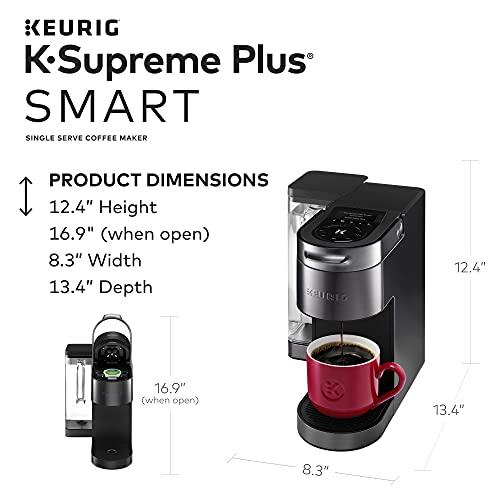 Keurig Keurig K-Supreme Plus SMART Single Serve Coffee Maker with illy Intenso Bold Roast 32 K-Cup Pods