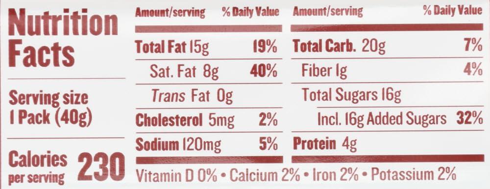 Justin\'s Justin`S Milk Chocolate P/Butter Milk Cups 1.4 Oz (Pack of 12)