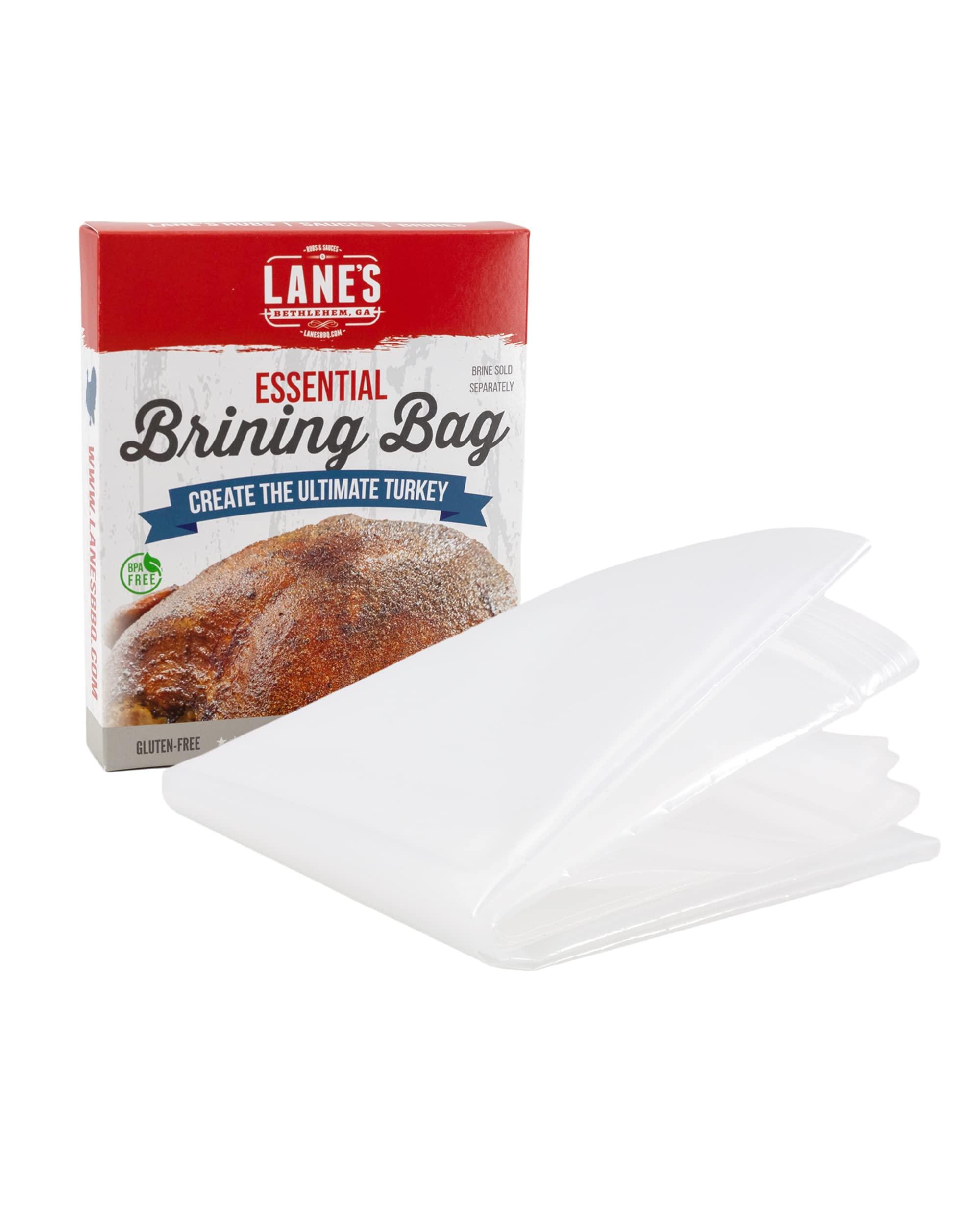 Lane\'s Lane\'s Turkey Brine Bag, 24\" x 24\" Extra Large Brining Bag with Strong Zipper, Enough to Hold Up To 25lb Turkey, BPA Free Chicken Brine Bag, No Fillers, Gluten Free Turkey Brine Bag, 1 Pack
