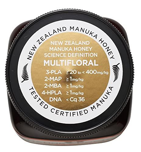 Manuka Doctor MANUKA DOCTOR - MGO 35+ Manuka Honey Multifloral, 100% Pure New Zealand Honey. Certified. Guaranteed. RAW. Non-GMO (8.75oz)